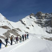 Skitourencamp - am Weg zur Seekarlspitze