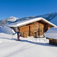 Aufstieg Skitour Alpbach