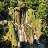 Glandieu-Wasserfall – Wasserweg