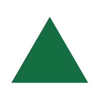 Wegemarkierung Grünes Dreieck