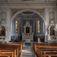 Innenraum der Kirche von Herrischried
