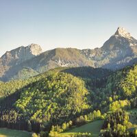 Blick auf den Kleinen Buchstein