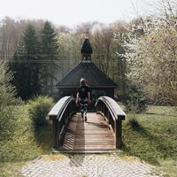 Plätze laden zum Naturentdecken und Staunen in Unterlamm ein.