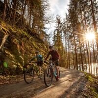 Mountainbiken im Mühlviertler Granitland