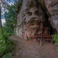 Felsmassiv Alte Burg