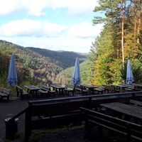 Aussicht vom Wanderheim Dicke Eiche