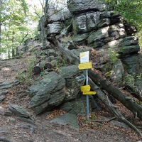 Wegkreuzung nahe Hirschwand