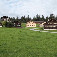 Häuserensemble auf dem Bödele