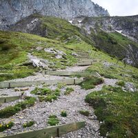 Aufstieg auf Stockhorn - Wasserscheide-Stockhorn
