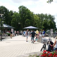 Infocenter und Kahnweiher Gangelt