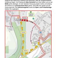 Umleitung Köhlerweg und Köhlerblicke
