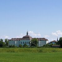 Der Blick auf das Mutterhaus - Franziskanerinnen von Vöcklabruck