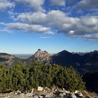 Blick vom Einsein auf den Aggenstein