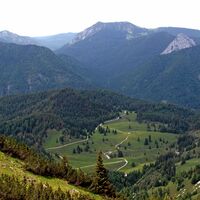 Blick zurück zur Königsalm