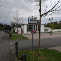 Womo SP Ramsbeck Besucherparkplatz