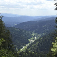 Aussicht ins Tal