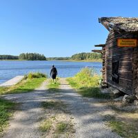 Soilahti, Bootsplatz an der Palvalantie