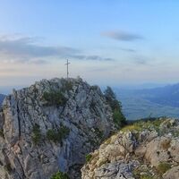 Blick Richtung Norden Ettaler Manndl