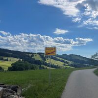 Ortsende Wiederhofen