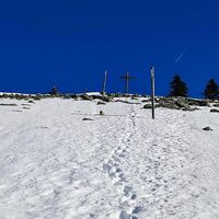 Letzte Meter zum Lusengipfel