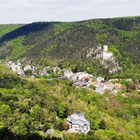 Ausblick auf der Ruine Rauheneck