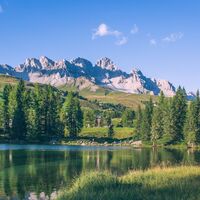 Moena - Lago Passo San Pellegrino ©Archivio APT Val di Fassa