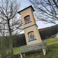 Wegkreuz in Tober, Naturpark Almenland in der Oststeiermark