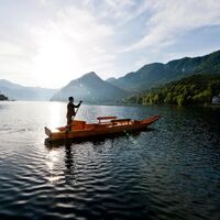 Plättenfahrt am Grundlsee