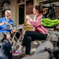 Pause in der Redlingerstraße