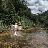 Abkühlung an heißen Sommertagen