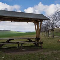 Sitzbank an der Teufelsmauer