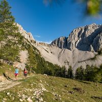 Kurz vor der Klagenfurter Hütte