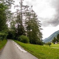 Letztes Stück zum Parkplatz