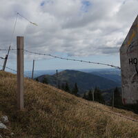 Aufstieg am Dürrriegel (Hochalm)