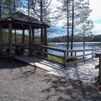 Angelsteg am Huosilampi