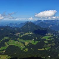 Panoramablick vom Brünnstein