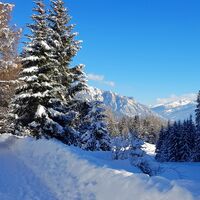 Das Blick Richtung Lagorai Kette