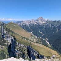 Blick vom Monte Borgà