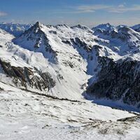 Das Astental von oben . . .