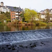 Die Lahn bei Weilburg