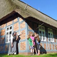 Kinderführung auf dem Historischen Moorhof