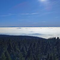 Aussicht bis zu den Ostalpen vom Wilden Kaiser bis zu den Ybbser Alpen