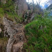 Erste Kletterstelle
