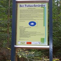 Infotafel - Der Pottaschesieder