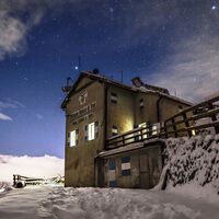 Rifugio Pernici unter den Sternen