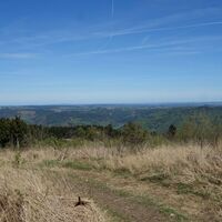 Ausblick am Weg zum Naturparkhaus