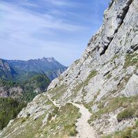 Querung unterhalb des Gr. Schoberstein