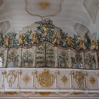 Nonnenempore in der ehemaligen Stiftskirche