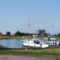 Fähre - Tanja - im Hafen Neu Darchau