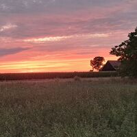 ein Sonnenuntergang